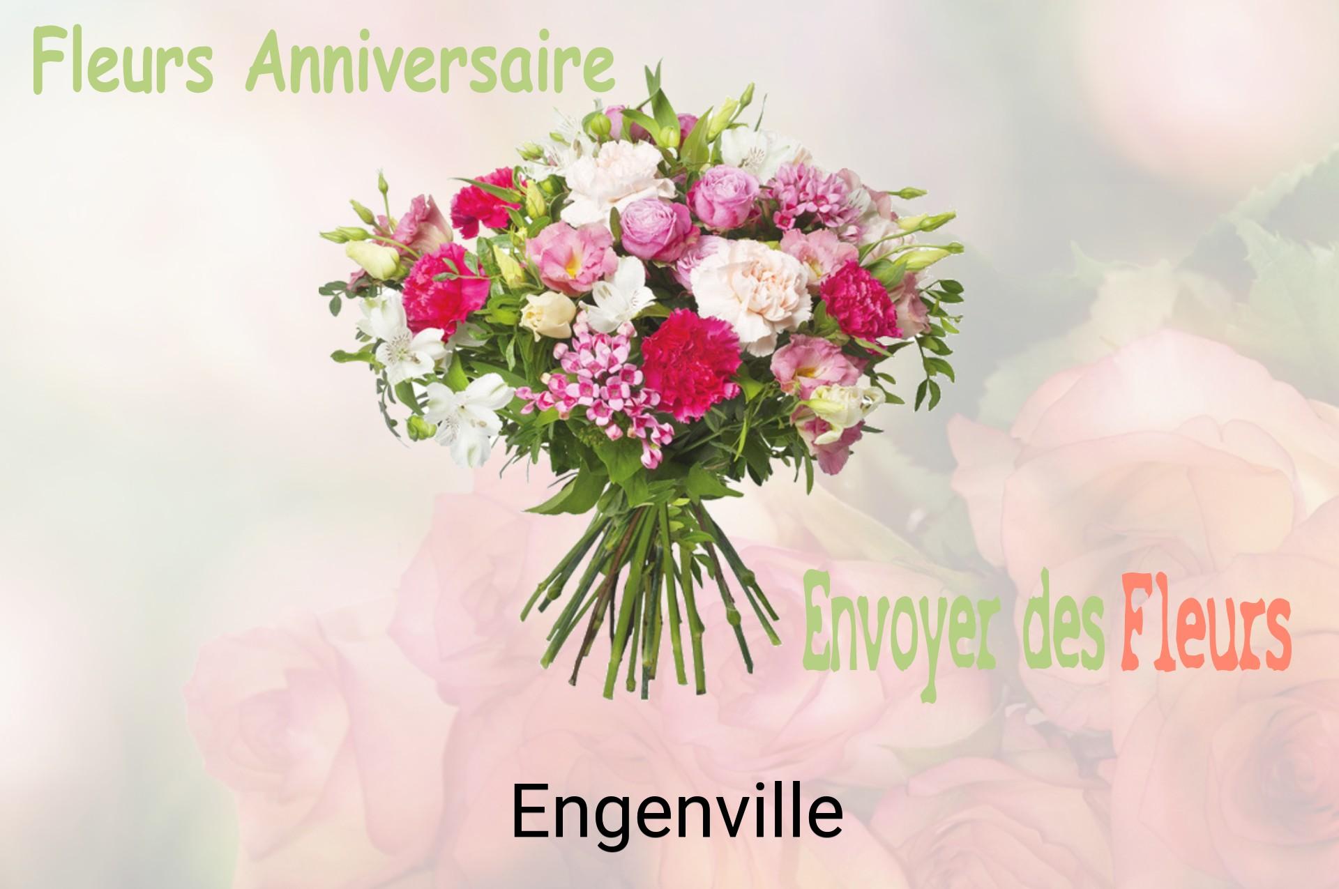 Bouquet de fleurs d’anniversaire livré à Engenville